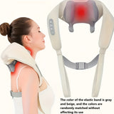 NNETM Wireless Neck & Shoulder Massager with Heat