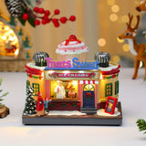 Christmas Glowing Music Rotating Ornament