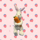 NNETM Easter Dog Plush Toy Carrot Rabbit for All Breeds