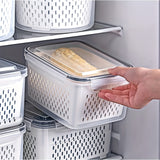 NNETM 9pcs BPA-Free Plastic Food Storage Containers Set