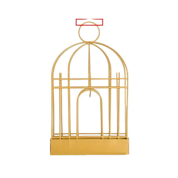 NNETM Iron Mosquito Coil Holder Hanging Birdcage Rack