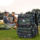 NNETM Fishing Backpack with 4 Tackle Boxes