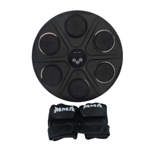 NNETM Smart Music Boxing Wall Trainer with Gloves