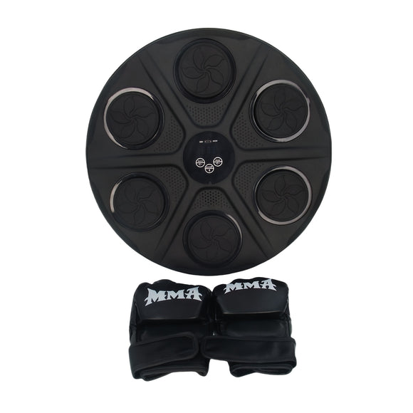 NNETM Smart Music Boxing Wall Trainer with Gloves
