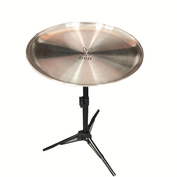 NNETM Outdoor Camping Coffee Table with Tripod Base
