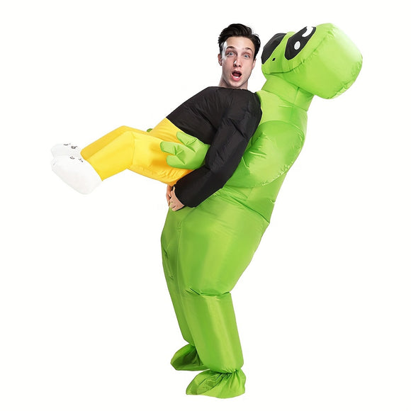 NNETM Inflatable Alien Costume Suit Party Outfit
