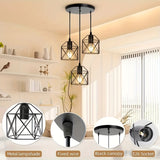 NNETM 3-Light Industrial Ceiling Light