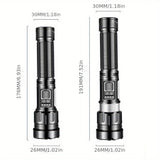 NNETM LED Flashlight with COB Work Light Rechargeable (5000LM)