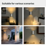 NNETM LED Motion Sensor Night Light with USB Rechargeable (4pcs)