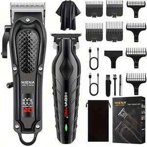 NNETM Men's Electric Hair Clipper with LCD Display