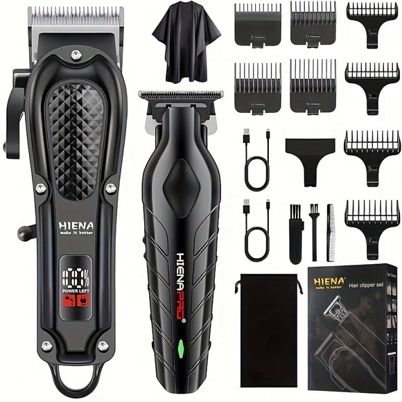 NNETM Men's Electric Hair Clipper with LCD Display