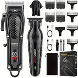 NNETM Men's Electric Hair Clipper with LCD Display