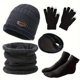 NNETM Winter Knit Accessories Set for Adults (5-Piece)