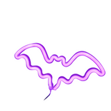 Purple Bat Neon Light USB LED Wall & Table Lamp