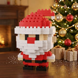 Santa Claus Christmas Building Block Toy Mini DIY
