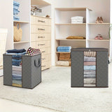 NNETM Foldable Storage Boxes with Reinforced Handles (3-Pack)