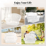 NNETM Transparent Sofa Toy Storage Seat Organizer