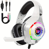 NNETM Gaming Headset with Mic & LED Lights