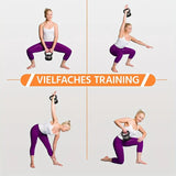 NNETM 6kg Fitness Kettlebell: Enhance Your Strength Training Regimen