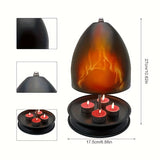NNETM Portable Outdoor Candle Heater & Warmer