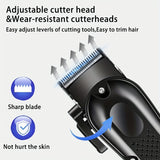 NNETM Men's Haircutting Kit USB Rechargeable Trimmer (4pcs)