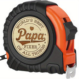 World's Best Dad Engraved Tape Measure