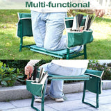 NNETM Garden Kneeling Chair with Cushion and Tool Bag