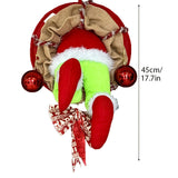 NNETM Christmas Wreath Anime Wall Hanging Decor