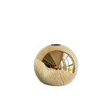 NNEOBA Golden Ball Ceramic Vase for Flower Arrangements