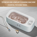 USB Rechargeable Ultrasonic Cleaner – 360° Vibration Cleaning Machine for Glasses, Jewelry, Watches & More
