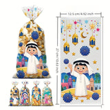 NNETM 50pcs Moon Castle Ramadan Party Gift Bags