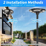 NNETM Solar UFO Street Lamp with Remote Sensor (750LED)