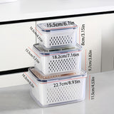 NNETM 9pcs BPA-Free Plastic Food Storage Containers Set