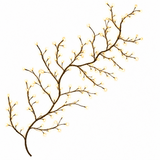 232.6CM 144-LED Bendable Willow Vine Lamp – Artificial Birch Tree