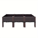 NNETM Raised Garden Bed Planter Box for Herbs & Vegetables
