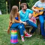 NNETM Ultimate Outdoor Adjustable Folding Stool for On-the-Go Comfort