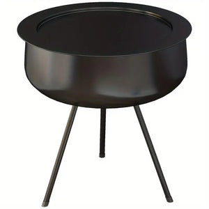 NNETM Side Table with Storage - Black