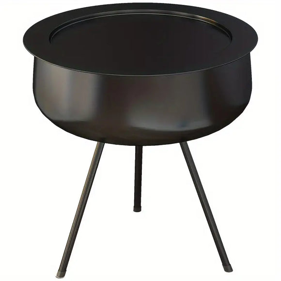 NNETM Side Table with Storage - Black