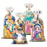 NNETM 50pcs Moon Castle Ramadan Party Gift Bags