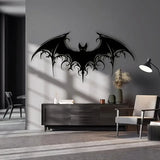 NNETM Victorian Gothic - Giant Majestic Bat Metal Wall Art