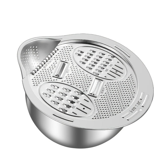 NNETM Colander Drain Stainless Steel Basket for Kitchen