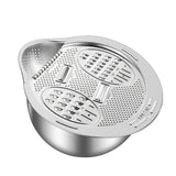 NNETM Colander Drain Stainless Steel Basket for Kitchen