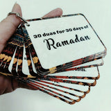 NNETM 30-Day Ramadan Duas Cards with English and Arabic