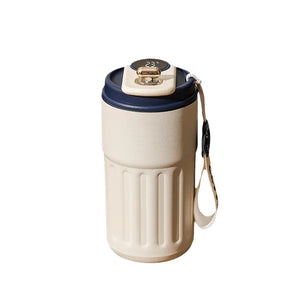 NNEOBA Smart Thermos Bottle Stainless Steel Vacuum Mug