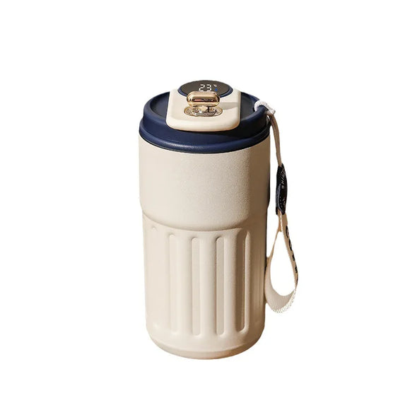 NNEOBA Smart Thermos Bottle Stainless Steel Vacuum Mug