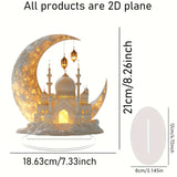 NNETM Traditional Ramadan Mosque Table Decoration Home Decor