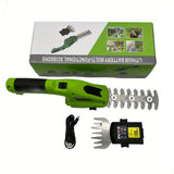 NNETM 2-in-1 Rechargeable Handheld Hedge Trimmer Shears