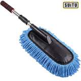 Extendable Car Wash Brush with Soft Bristles – Scratch-Free Cleaning Brush for Cars, Glass, Home & Outdoor Use