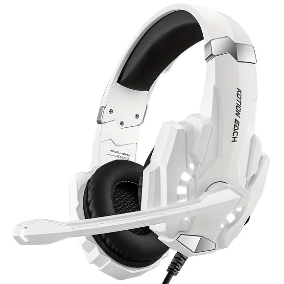 NNETM Gaming Headset with Mic LED for PS4 PS5 Xbox