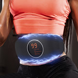 NNETM 1pc Electric Waist Sculpting Massager - Black